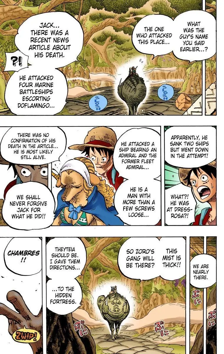 One Piece Digital Colored Chapter 806 image 09